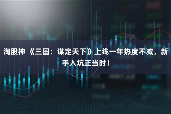 淘股神 《三国：谋定天下》上线一年热度不减，新手入坑正当时！