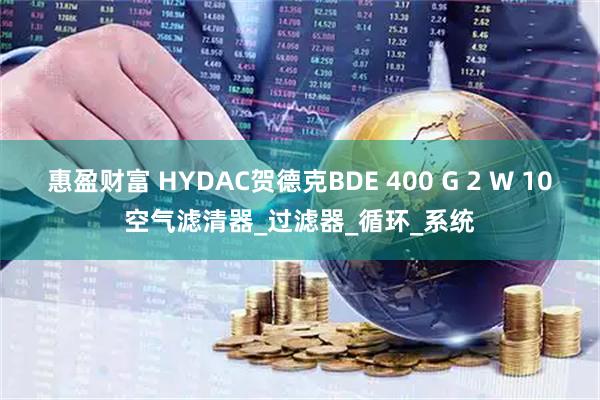 惠盈财富 HYDAC贺德克BDE 400 G 2 W 10空气滤清器_过滤器_循环_系统